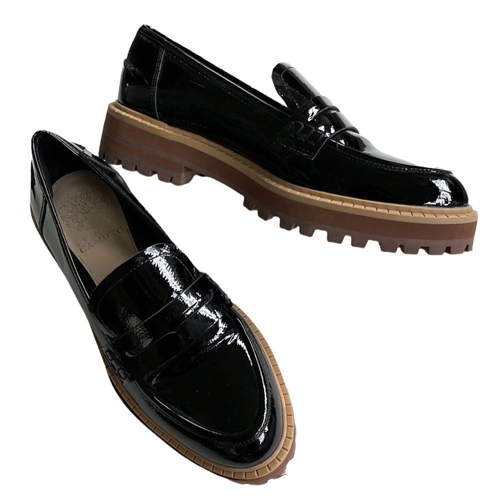 Like new Vince Camuto leather loafers